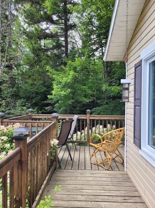 Chalet Pres Du Mont Megantic Villa La Patrie Dış mekan fotoğraf